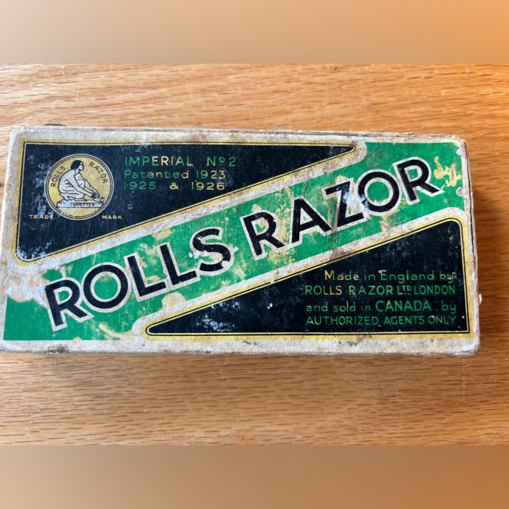 Antique Rolls Razor Imperial No. 2 Strop England - Vintage (1927)